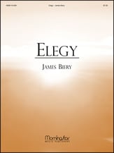 Elegy Organ sheet music cover